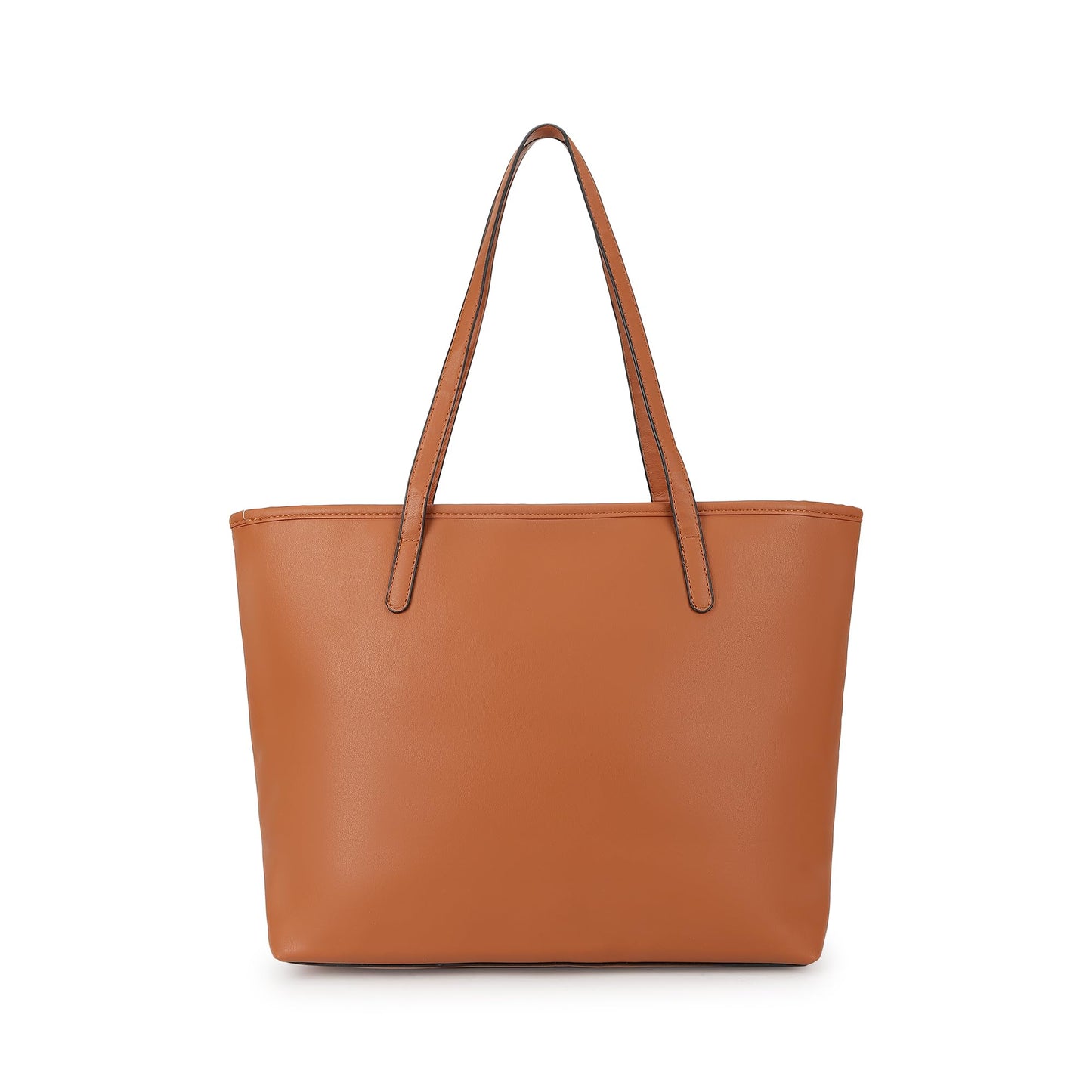 Fastrack Milled Textured Oversized Tote Bag for Women, Girls and Ladies | Fits Upto 15" Laptop | Large Zipper Compartment with Dual Handles | Trendy Women Totes | Ladies Purse Handbag