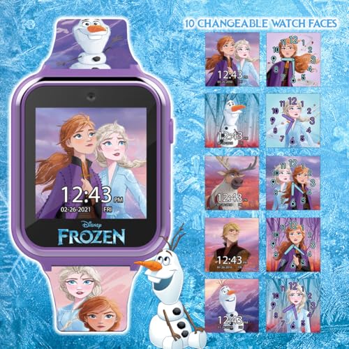 Disney Frozen Touchscreen Interactive Smart Watch (Model: FZN4672AZ)