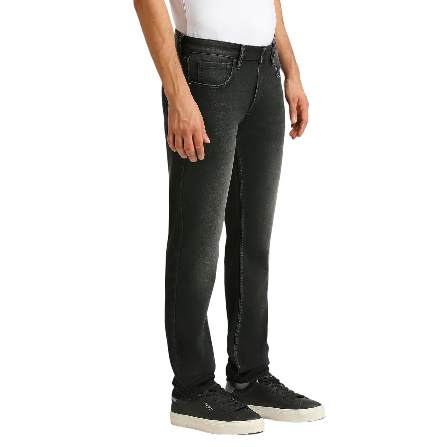 Pepe Jeans Men's Slim Jeans (PM207939Q013_Black Used
