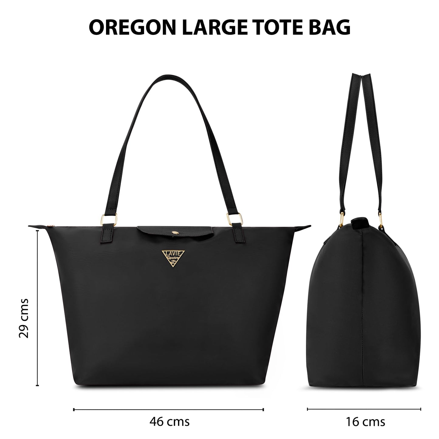 Lavie Signature Women's Oregon Tote Handbag for Women | Tote Bag for Work | Ladies purse | Stylish Shoulder Bag | Gift for Women