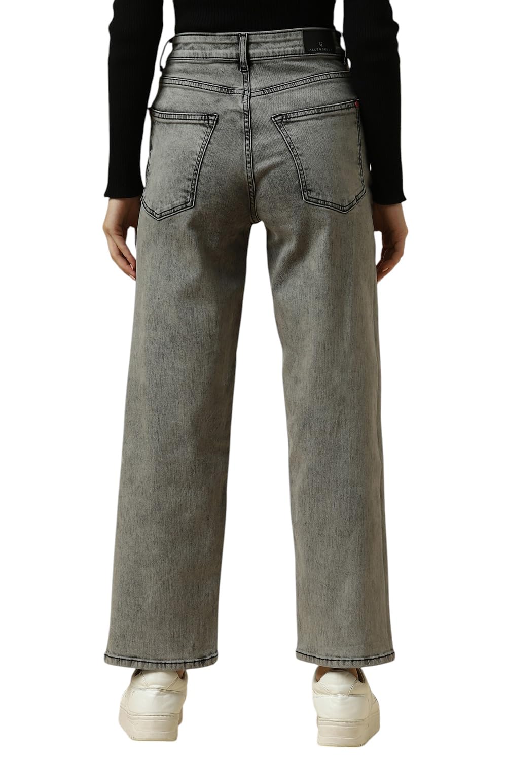 Women Grey Regular Fit Dark Wash Jeans