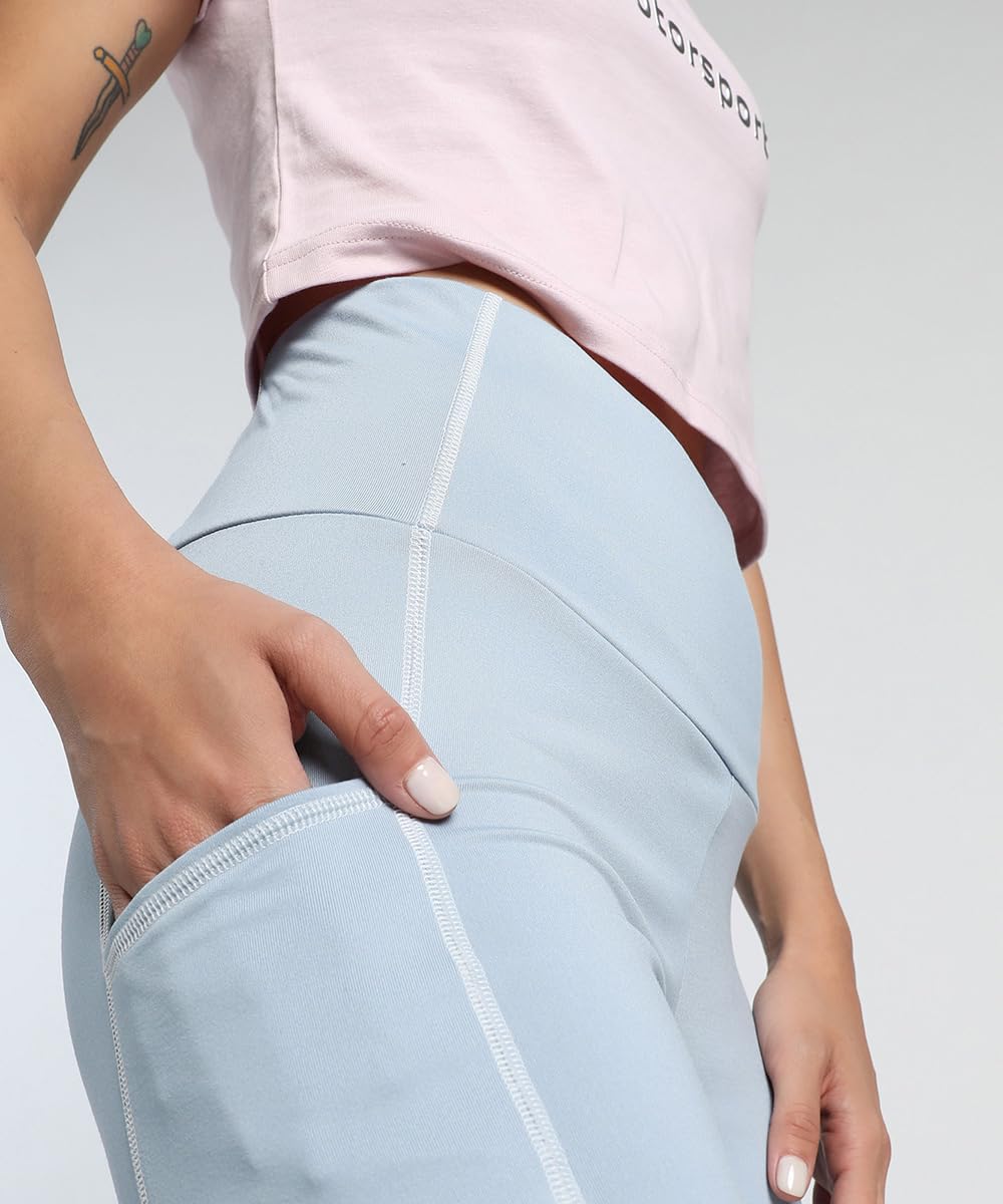 Puma Women's Skinny Leggings (631184_Blue Wash