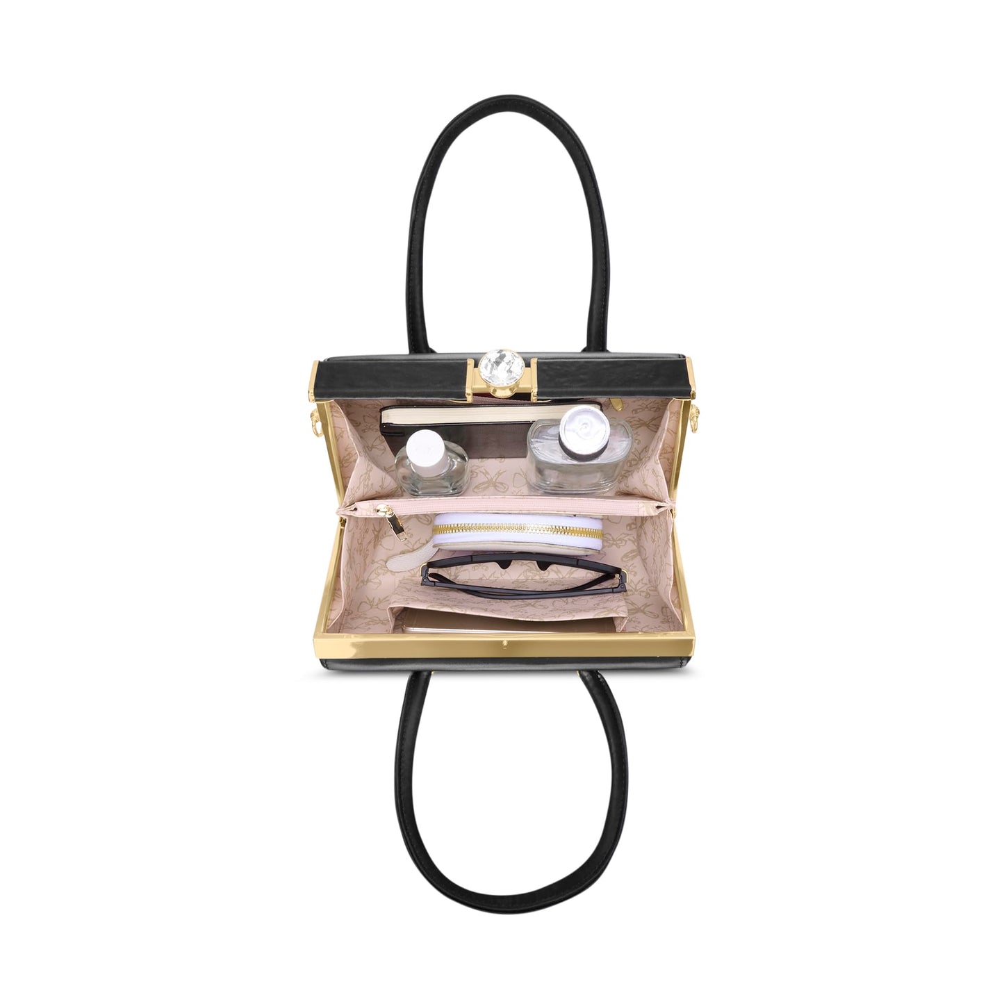 LAVIE PARIS Women's Gazelle Frame Satchel Bag | Satchel Handbag for Work | Ladies Purse | Stylish Shoulder Bag | Gift for Women