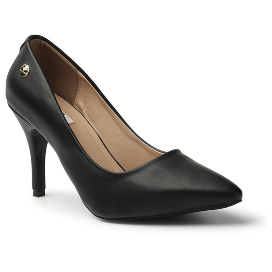 ELLE Women Pumps,Black,UK-4