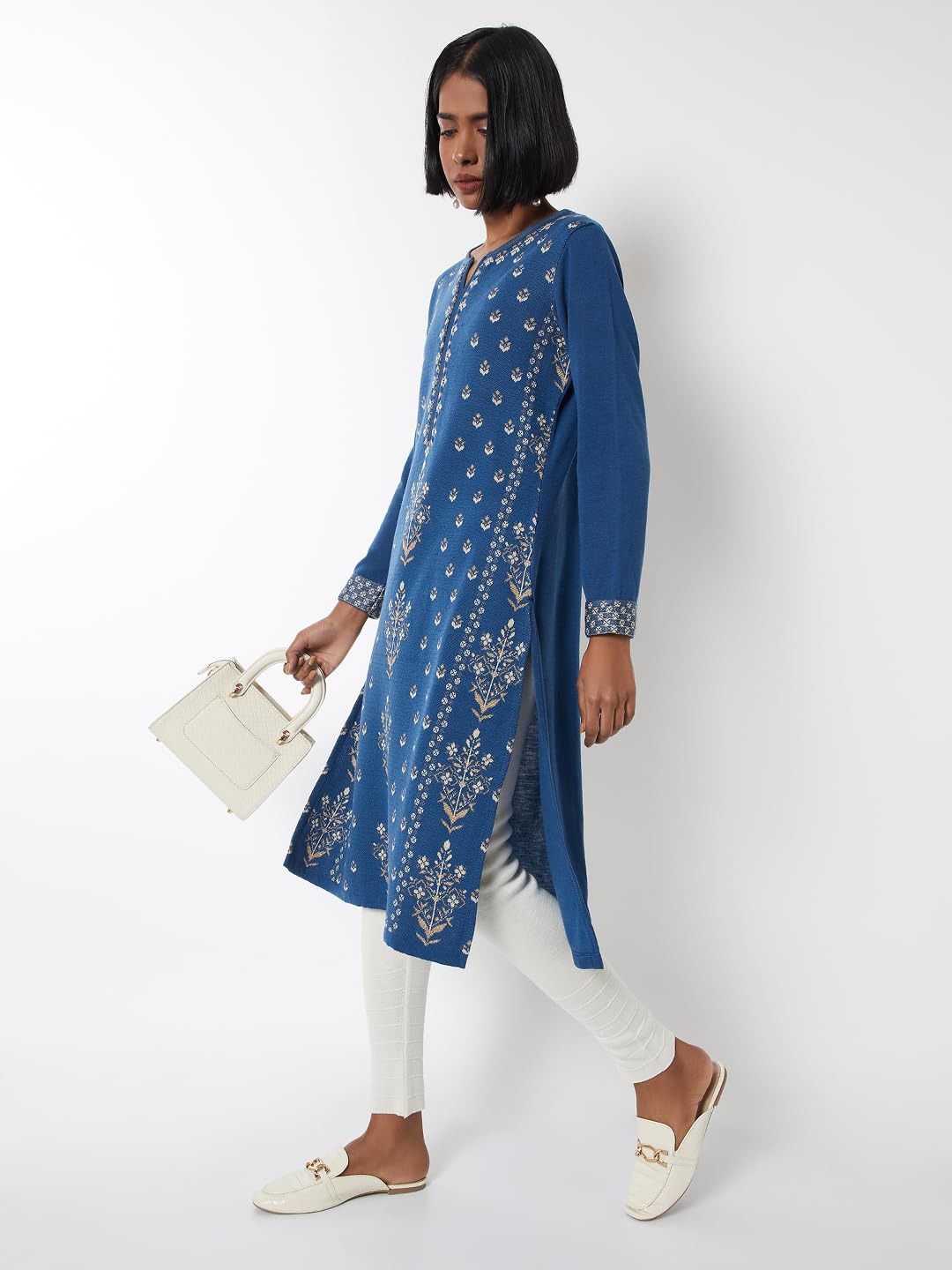 Max Women's Acrylic Regular Kurta