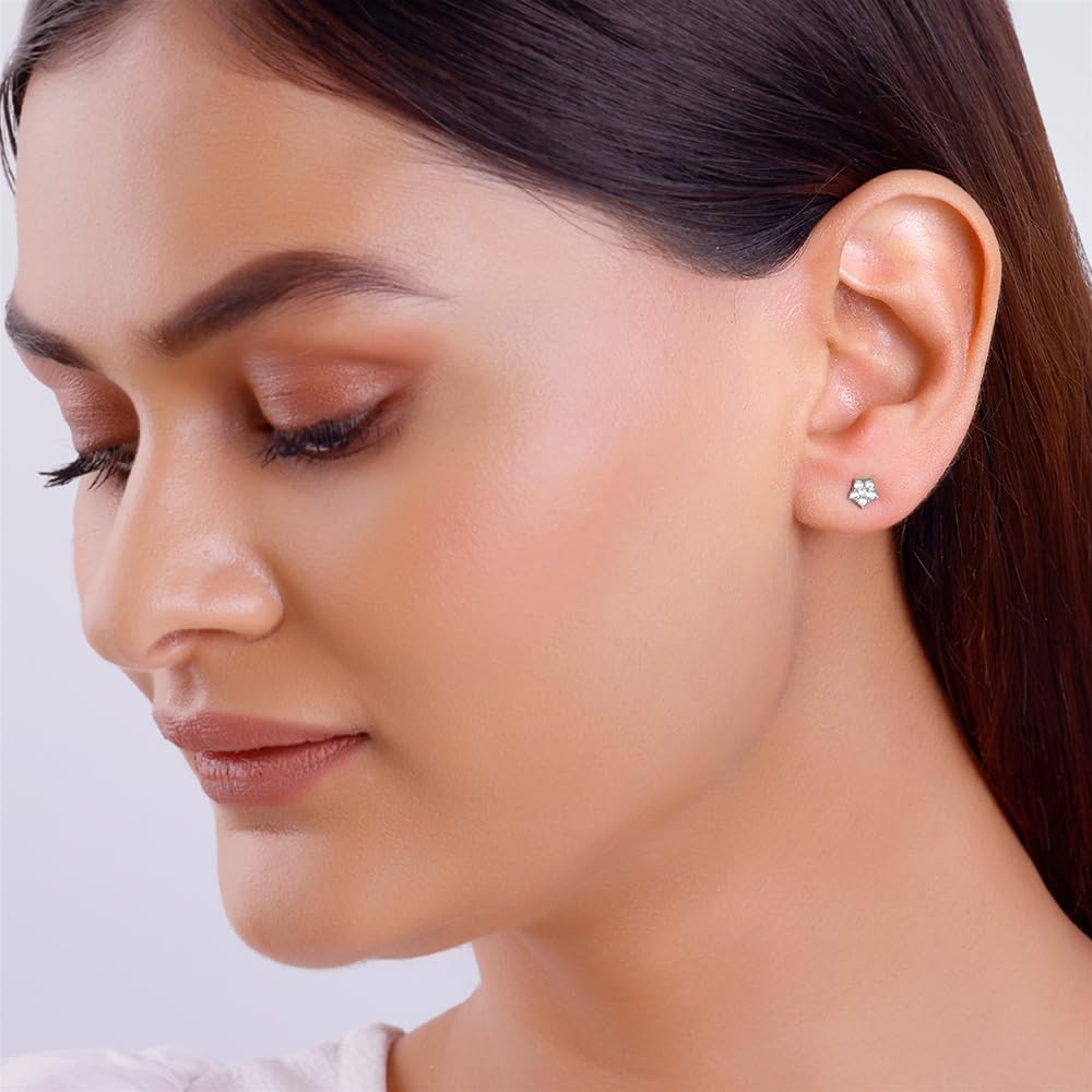 GIVA 925 Silver Zircon Constellation Earrings | Gifts for Girlfriend, Gifts for Women and Girls | With Certificate of Authenticity and 925 Stamp | 6 Month Warranty