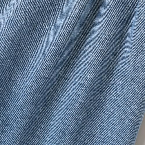 Hopscotch Girls White Full Sleeves 2-Pc Floral Applique Jeans Set For Age (5-6 Years)