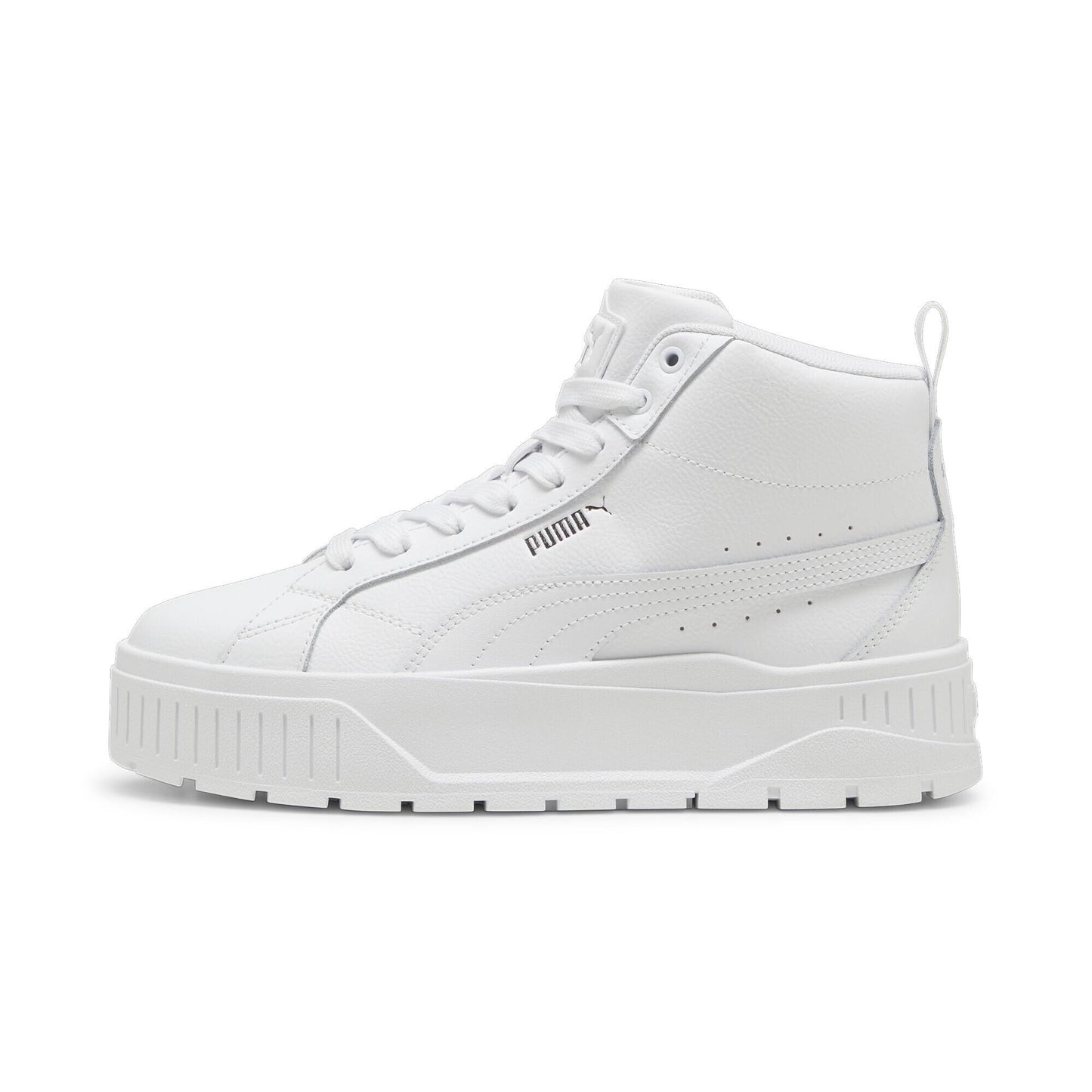 Puma , Women, Karmen II Mid, White-White-Silver, Sneaker, 6UK, (39745901)