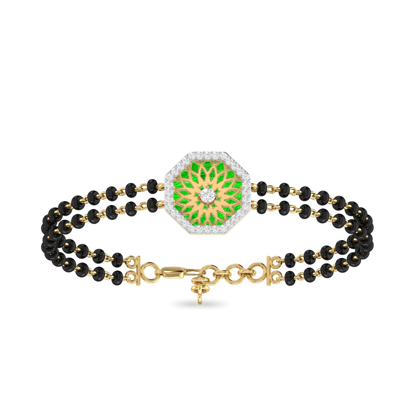 PC Jeweller 18k (750) Yellow Gold and Solitaire Bracelet for Women