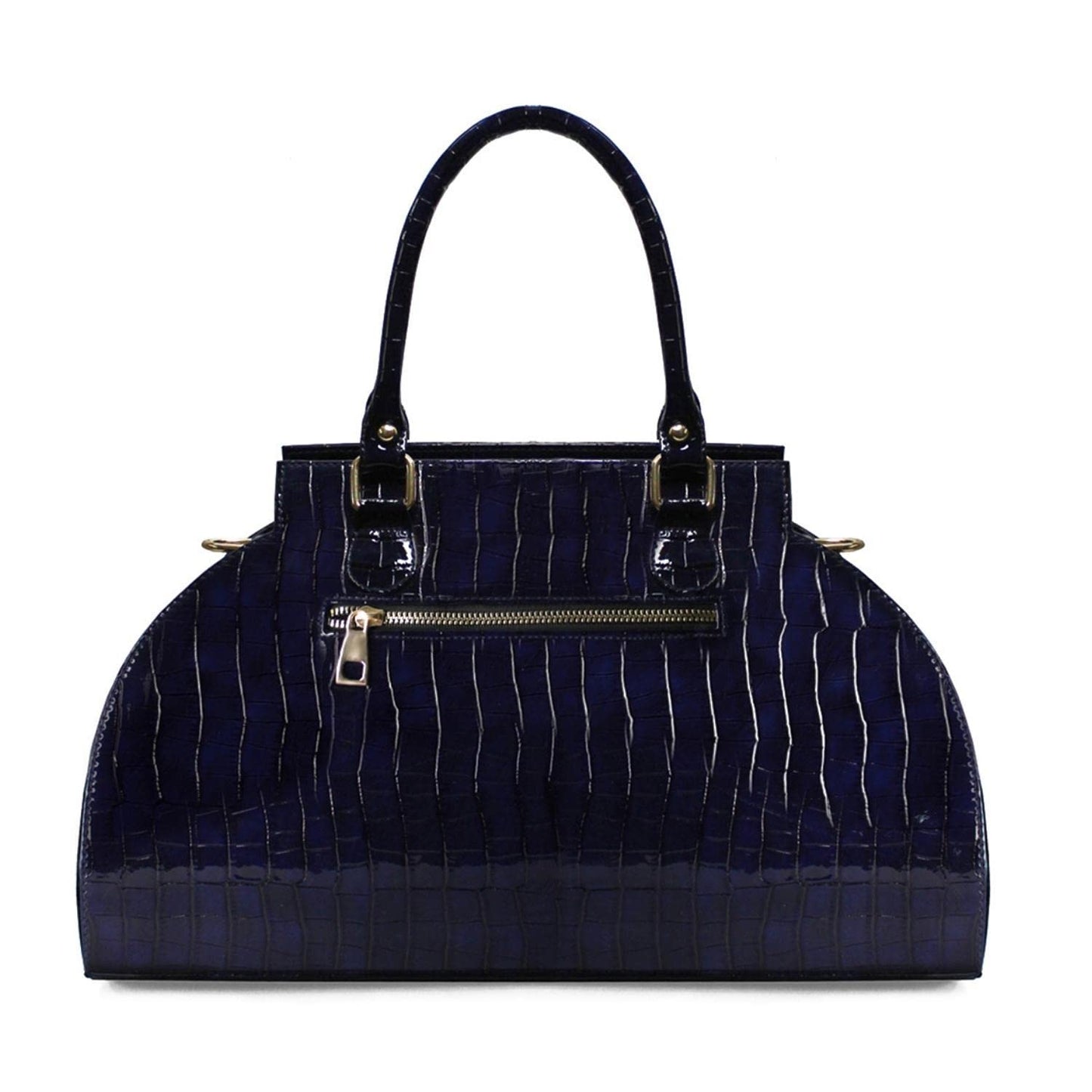 Modern Myth Ana Croco Finish Blue Handbag for Girls & Women