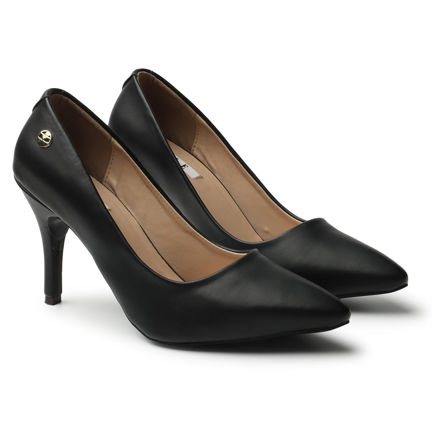 ELLE Women Pumps,Black,UK-7