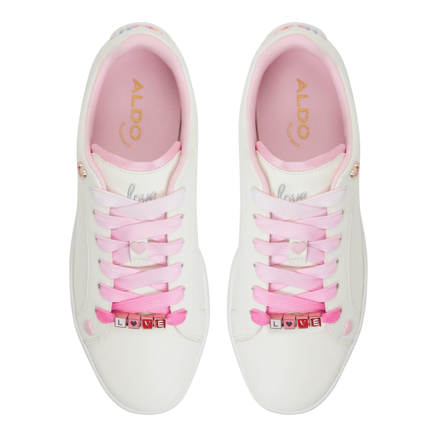 Aldo CLAUDIEA-IN116 Women White Combo Athletics