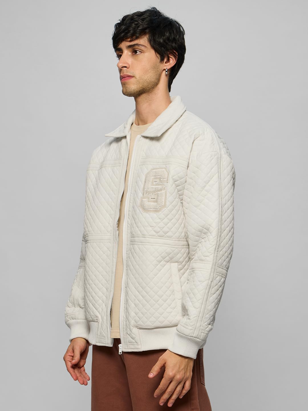 The Souled Store Quilted Jacket: Snow Storm Men and Boys Winter Oversized Puffer Jackets
