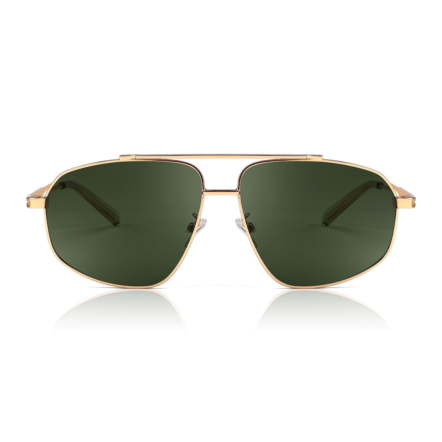 Karsaer Retro Aviator Polarized Sunglasses Women Men 90s Small Vintage Shades Trendy Mirrored Sunglasses E1101