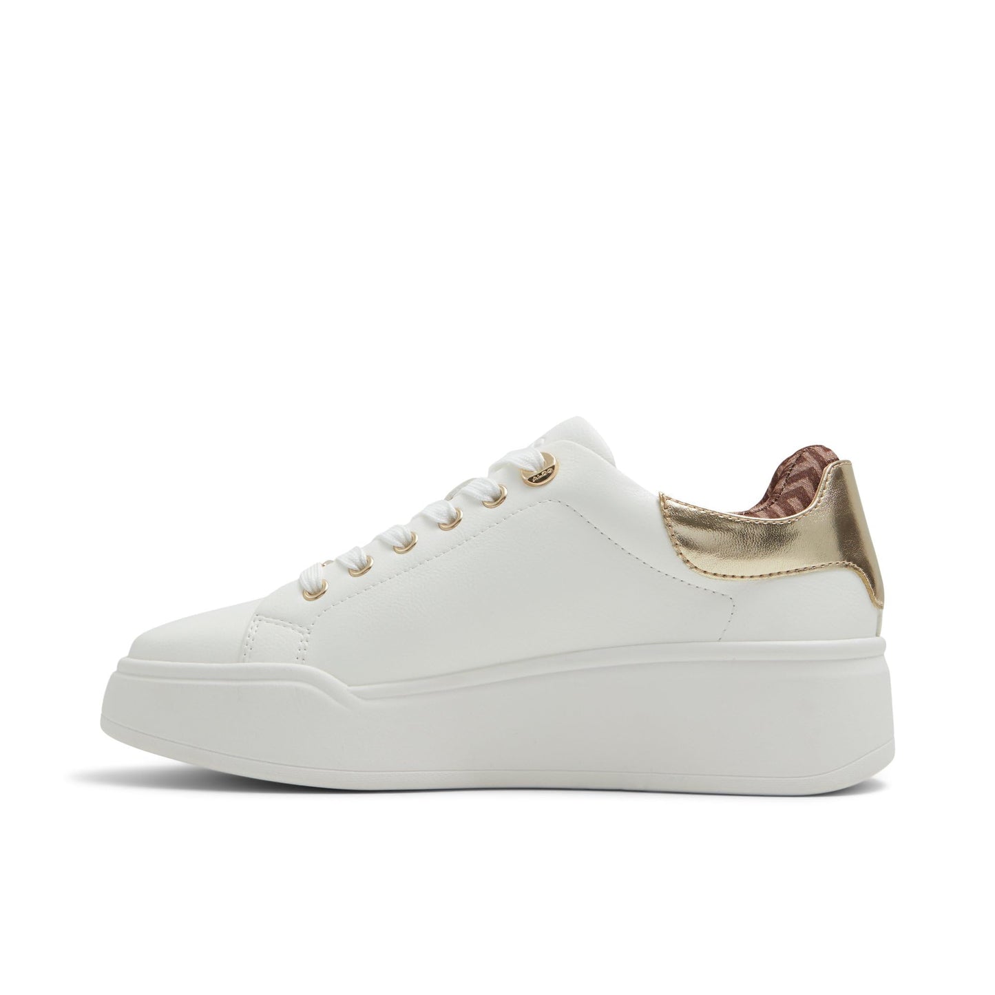 Aldo NINYA-IN712 Ladies Gold Flat Sneakers