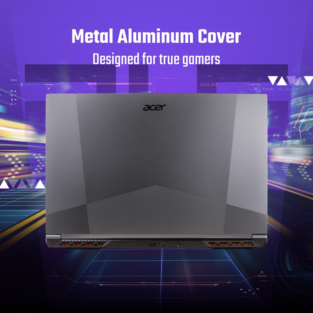 Acer ALG, Intel Core i5-12th Gen 12450H Processor, NVIDIA GeForce RTX 2050-4GB (16GB/1TB) FHD, 15.6"/39.62cm, 144Hz, Win 11 Home, Steel Gray, 1.99KG, AL15G-52, Premium Metal Body Gaming Laptop
