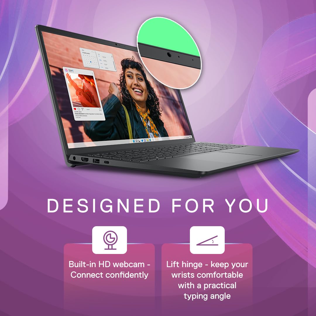 Dell 15 Thin & Light Laptop, 13th Genaration Intel Core i5-1335U Processor/ 8GB/ 1TB SSD/ 15.6" (39.62cm) FHD Display/Backlit Key Board/Silver/Win 11 + MSO'21/15 Month McAfee/ 1.66kg