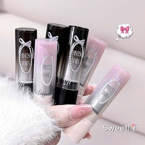 Cappuvini Retro Sweet And Cool Solid Lip Gloss | Smudge-Proof Color Lock Technology | Crystal Glossy Wet Look Lips | Comfortable Wear No Dryness | Curated Seasonal Color Options | Natural Pink Nude Brown | Instant Volume Plumping Effect | Affordable Luxur