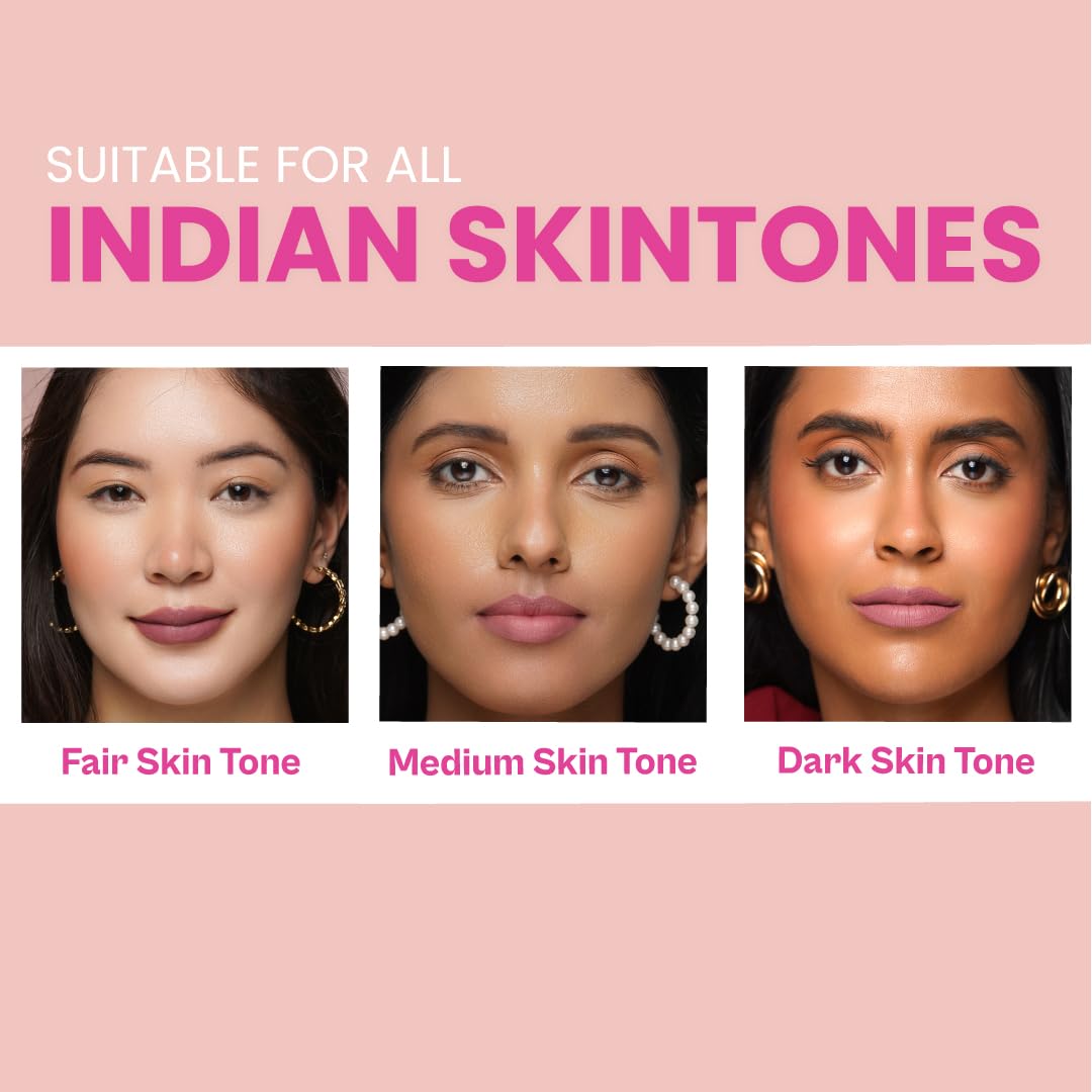 Typsy Beauty ON 'n' OFF Lipstick & Eraser | 12 Hr Stay Creamy Matte Formula (Chocolate Brown) | Smudge & Transfer Proof | Nourishing Remover Oil & Leave-On Mask | Vegan | 8 shades | 2.5 ml x 2.5 ml