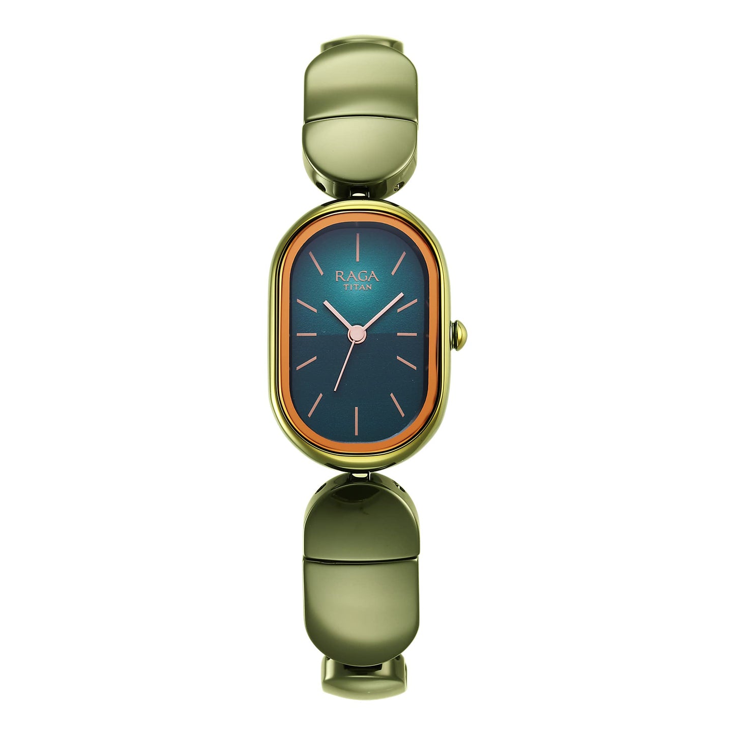 Titan Raga Ceramics Blue Dial Analog Ceramic Strap Watch for Women-NS95147KD02