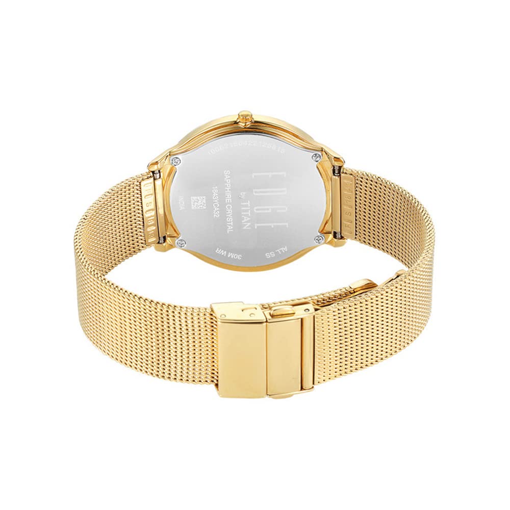Titan White Dial Analog Watch for Men-NR1843YM01
