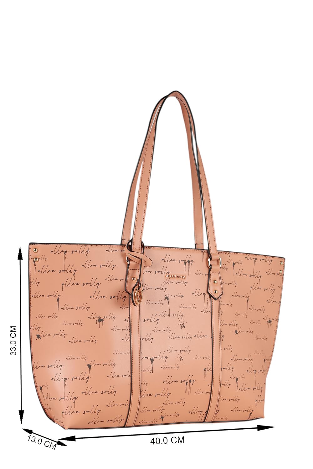 Women Beige Formal Tote Bag