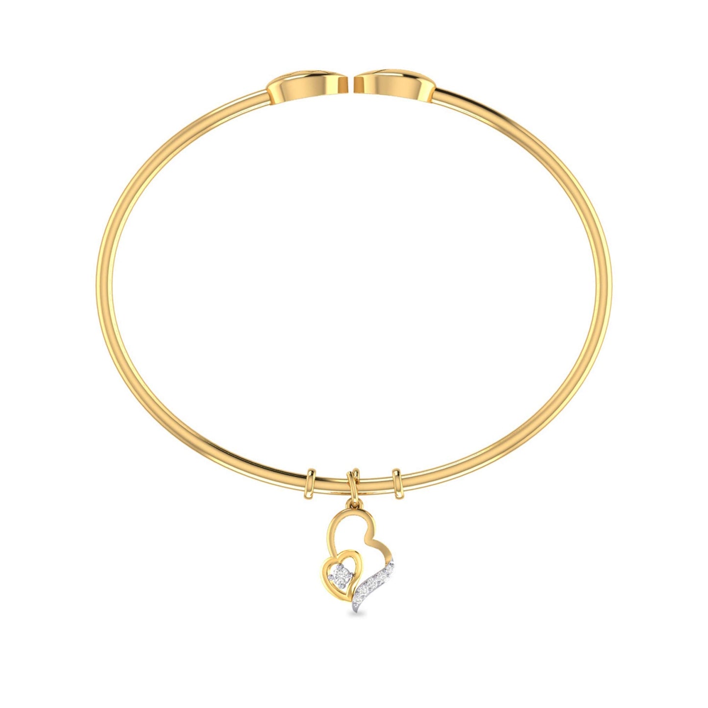 PC Jeweller 18k (750) Yellow Gold and Diamond Bracelet for Women