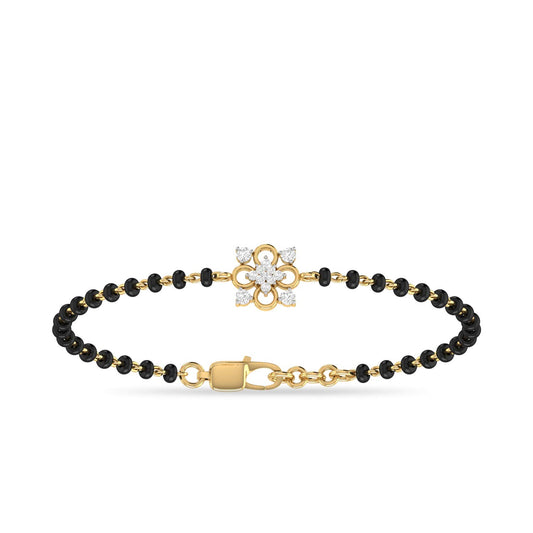 PC Jeweller 18k (750) Yellow Gold and Diamond Bracelet for Women