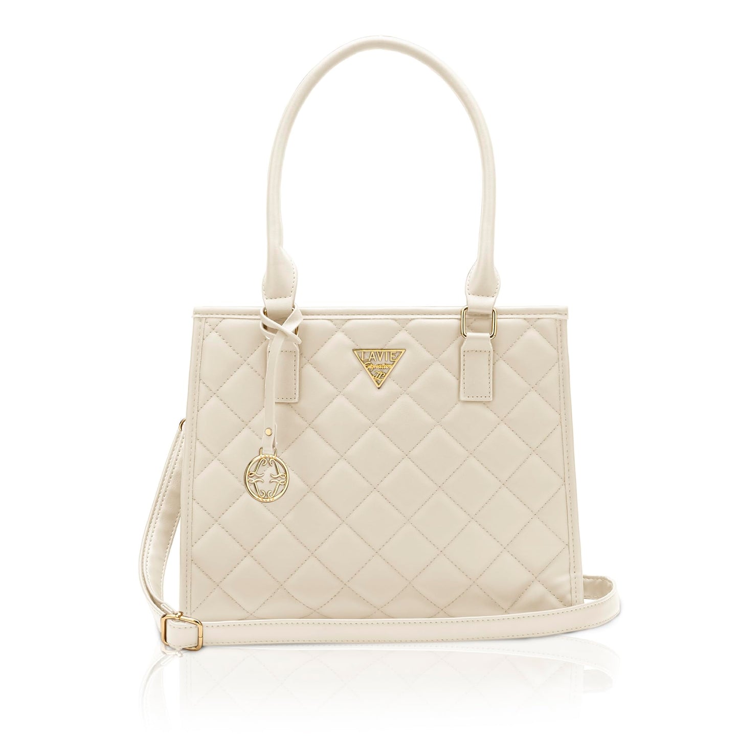 Lavie Signature Women's California Satchel Handbag for Women | Satchel Bag for Work | Ladies purse | Stylish Shoulder Bag | Gift For Women