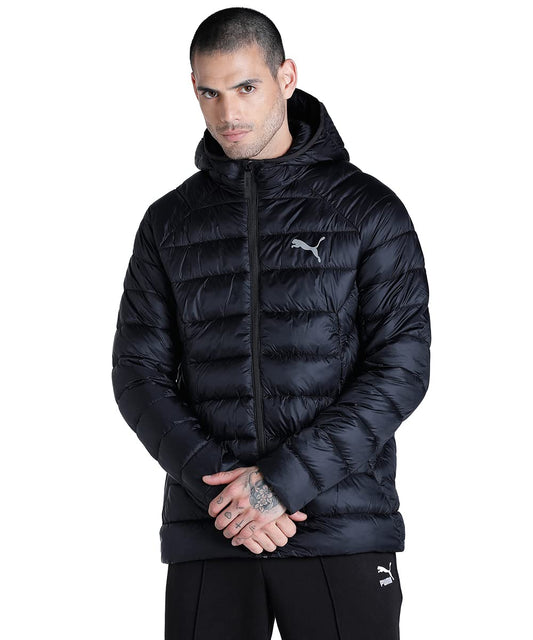 Puma Men's A-Line Coat (67615701_Black_XL)