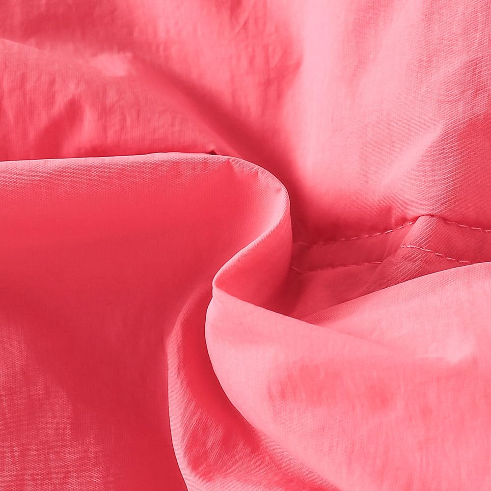 Hopscotch Girls Nylon Waist Length Jackets in Pink Color For Ages (2-3 Years)