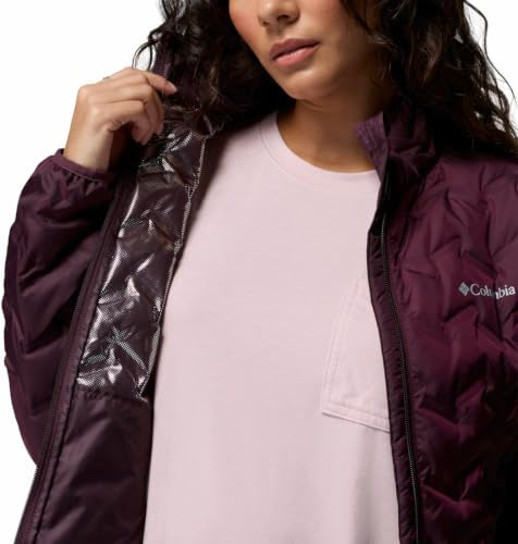 Columbia Women Delta Ridge II Down Jacket upto -10°c, L, Hiking|Trekking | Heat Seal | Omni-Heat Reflective | Omni-Shield