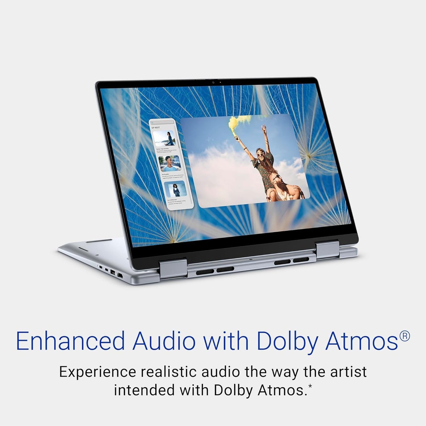 Dell Inspiron 7440 2in1 Laptop,14 inch Touch FHD+ 250nits(35.56cm)Display, Intel Core i5-1334U Windows 11 Home, 16 GB DDR5 RAM, 512 GB SSD, Active Pen, Intel Graphics, Ice Blue, Backlit KB+FPR, 1.71Kg