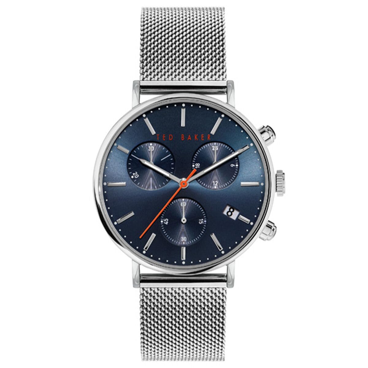 Ted Baker Analog Silver Dial Men's Watch-BKPMMS120