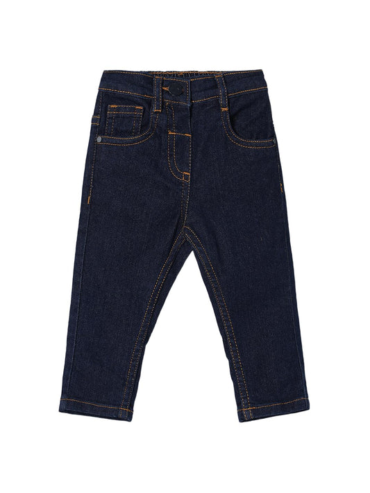 Max Girl's Regular Jeans (P23ABD51_MID Blue