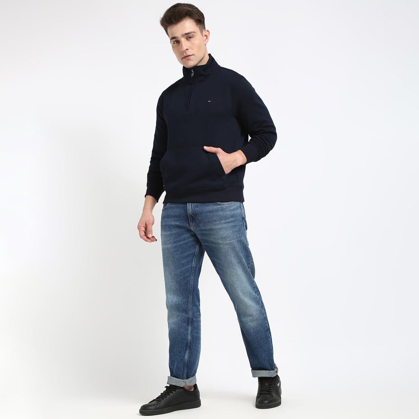 Tommy Hilfiger Mens Blue Color Jacket (XS)