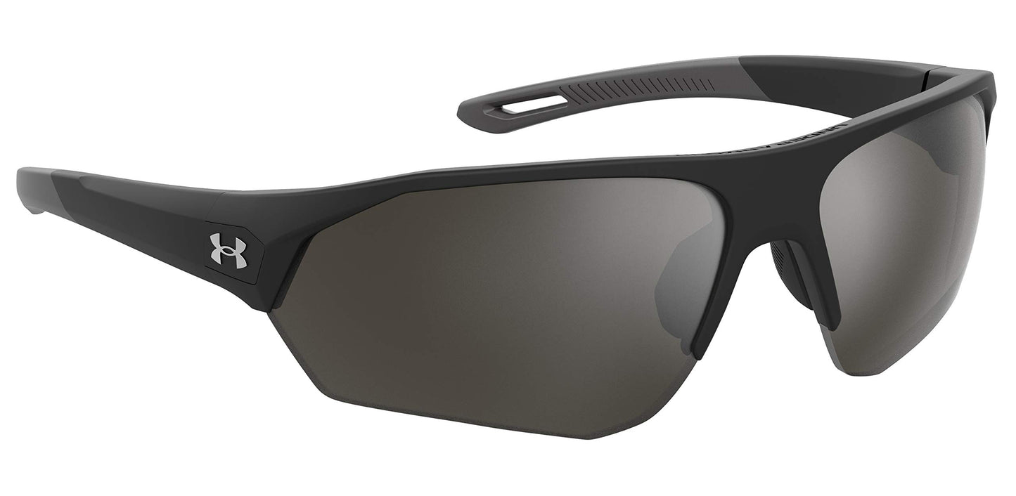 Under Armour Men Special Shape Sunglasses Multicolour Frame, Silver Lens (72Mm, 10Mm)