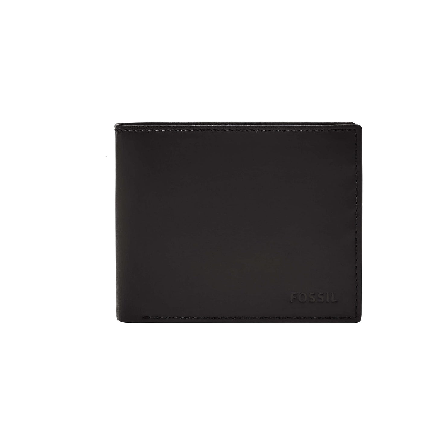 Fossil Derrick Black Men Leather Wallet Ml3687001