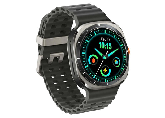 Samsung Galaxy Watch Ultra 47mm, LTE, with Upto 100h Battery | 3nm Processor | Dual GPS | Quick Button/Siren | Sapphire Glass & Titanium | 10ATM & IP68 | BP & ECG Monitor |Energy Score & Ages, Silver