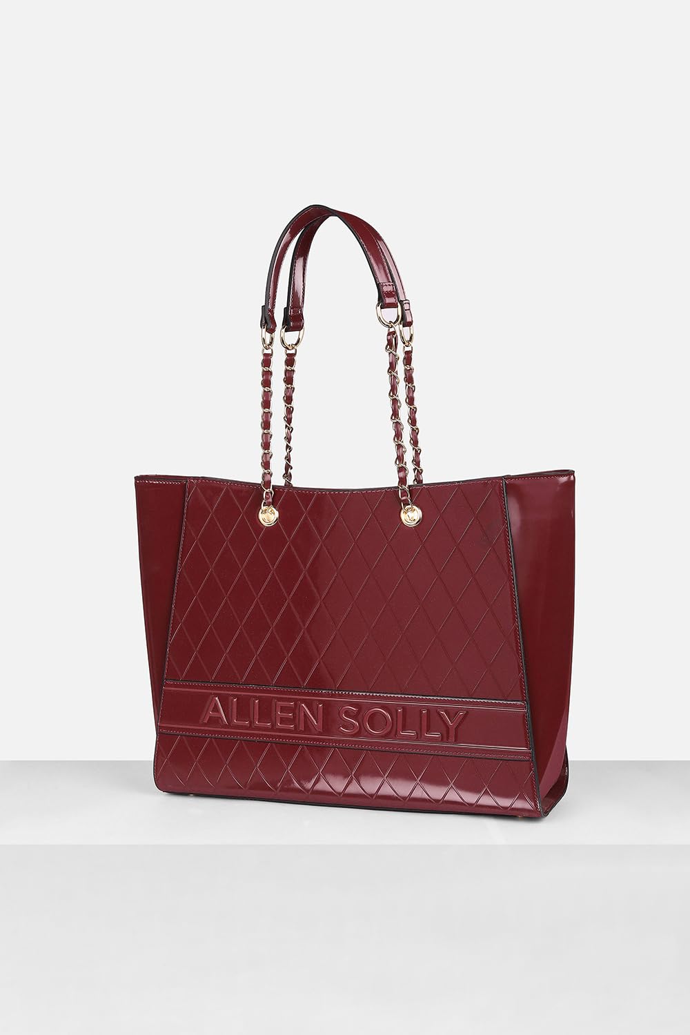 Women Maroon Formal Handbag
