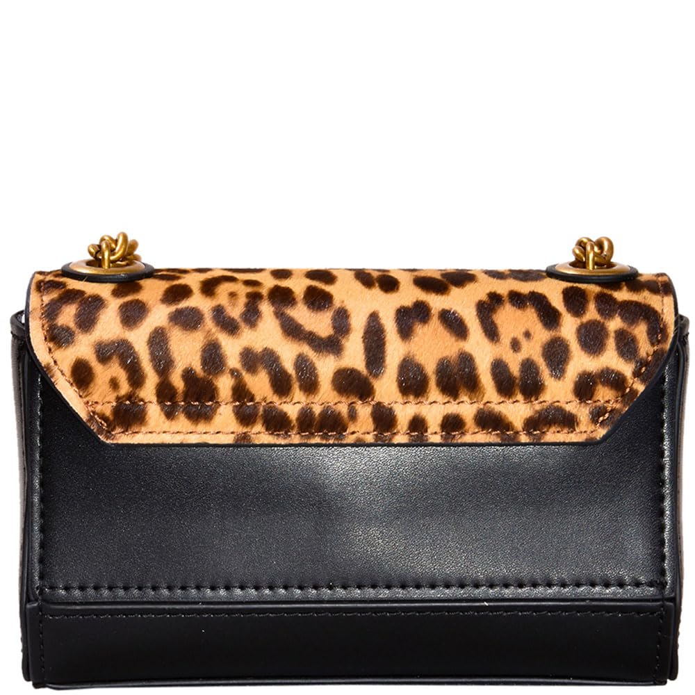 Guess Womens Iseline Mini Flap Bag (pack of 1), LEO, One Size, Western