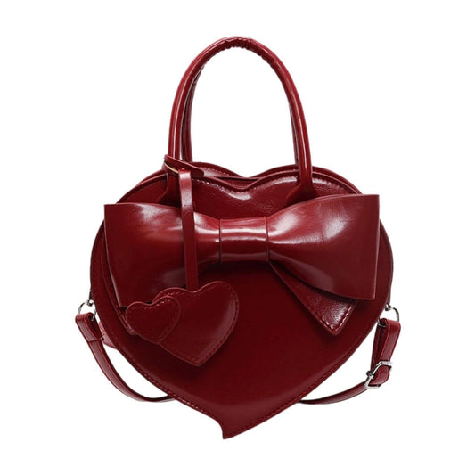 Enakshi® Women Handbag Clutch Decor Funny Heart Shaped Purse for Summer Dating Travel Red|Clothing, Shoes & Accessories | Womens Handbags & Bags