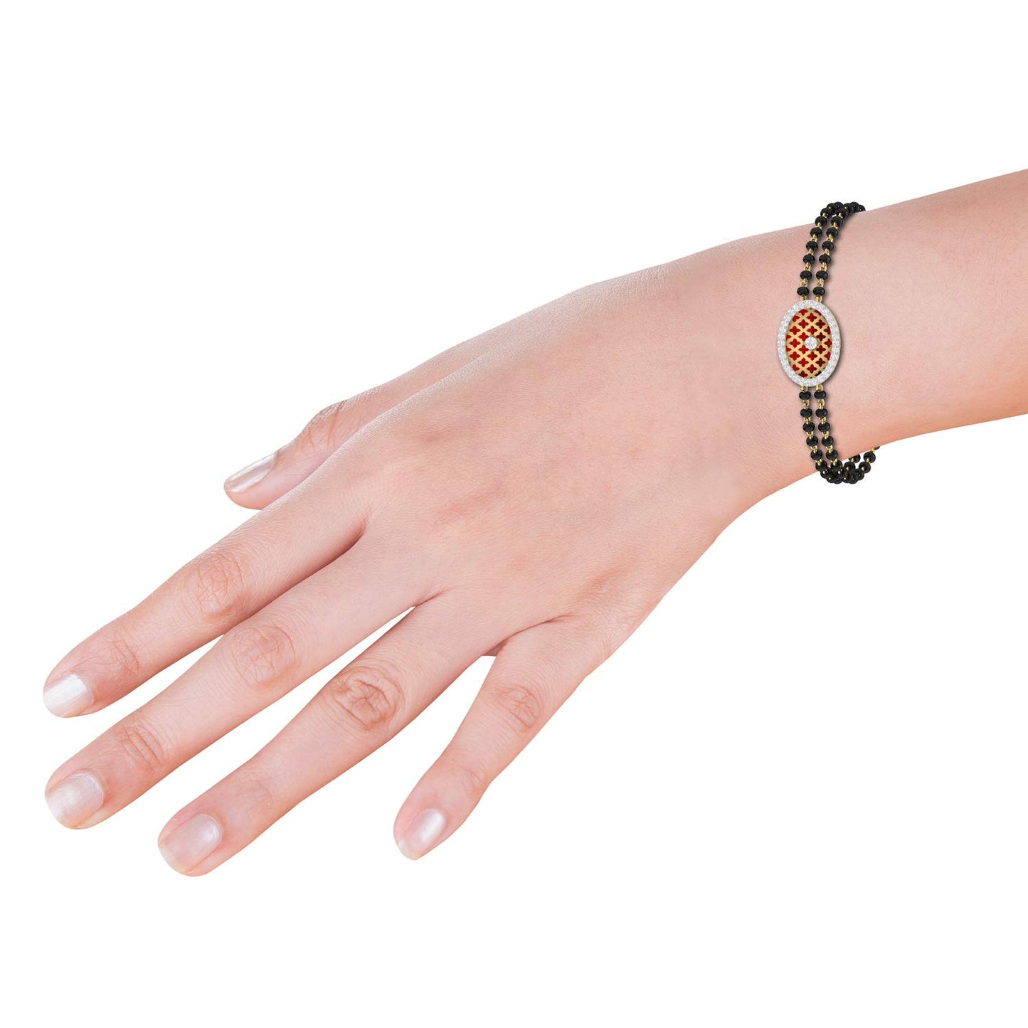 PC Jeweller 18k (750) Yellow Gold and Solitaire Bracelet for Women