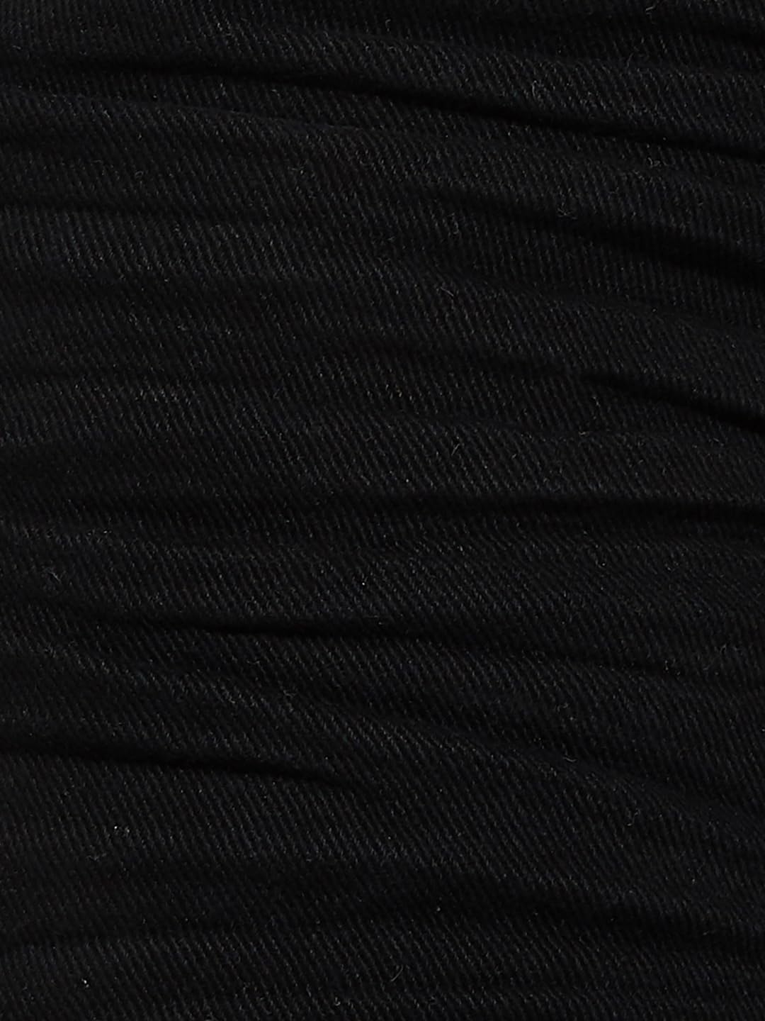 Max URB_N Women Solid Denim Shorts (Black_28)