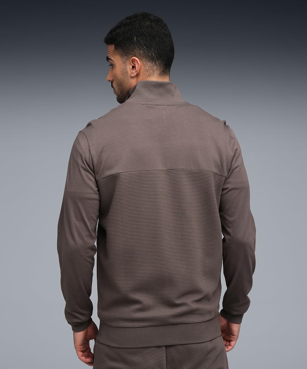 Puma Men Full Sleeve Cotton Full Zip with Pocket Sweat Jacket