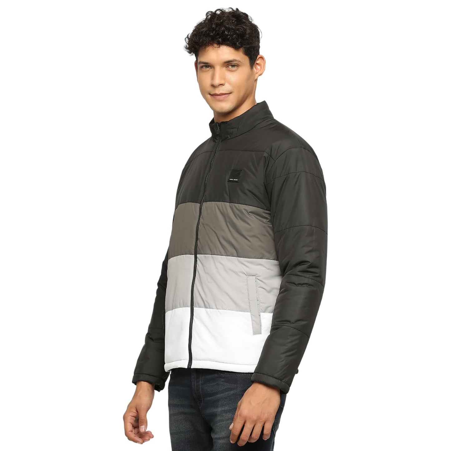 Pepe Jeans Men's A-Line Coat (PM402984_Black