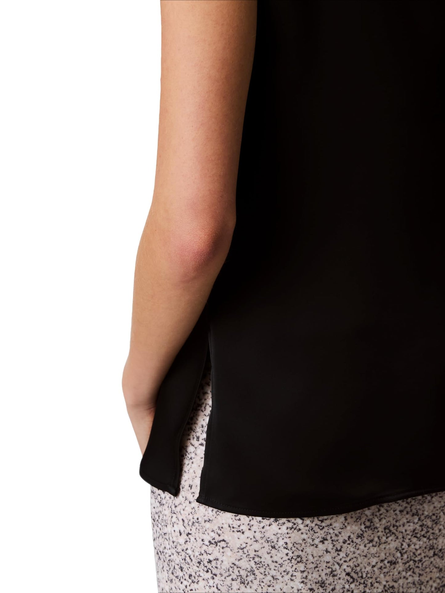 Calvin Klein Jeans Women Black Top