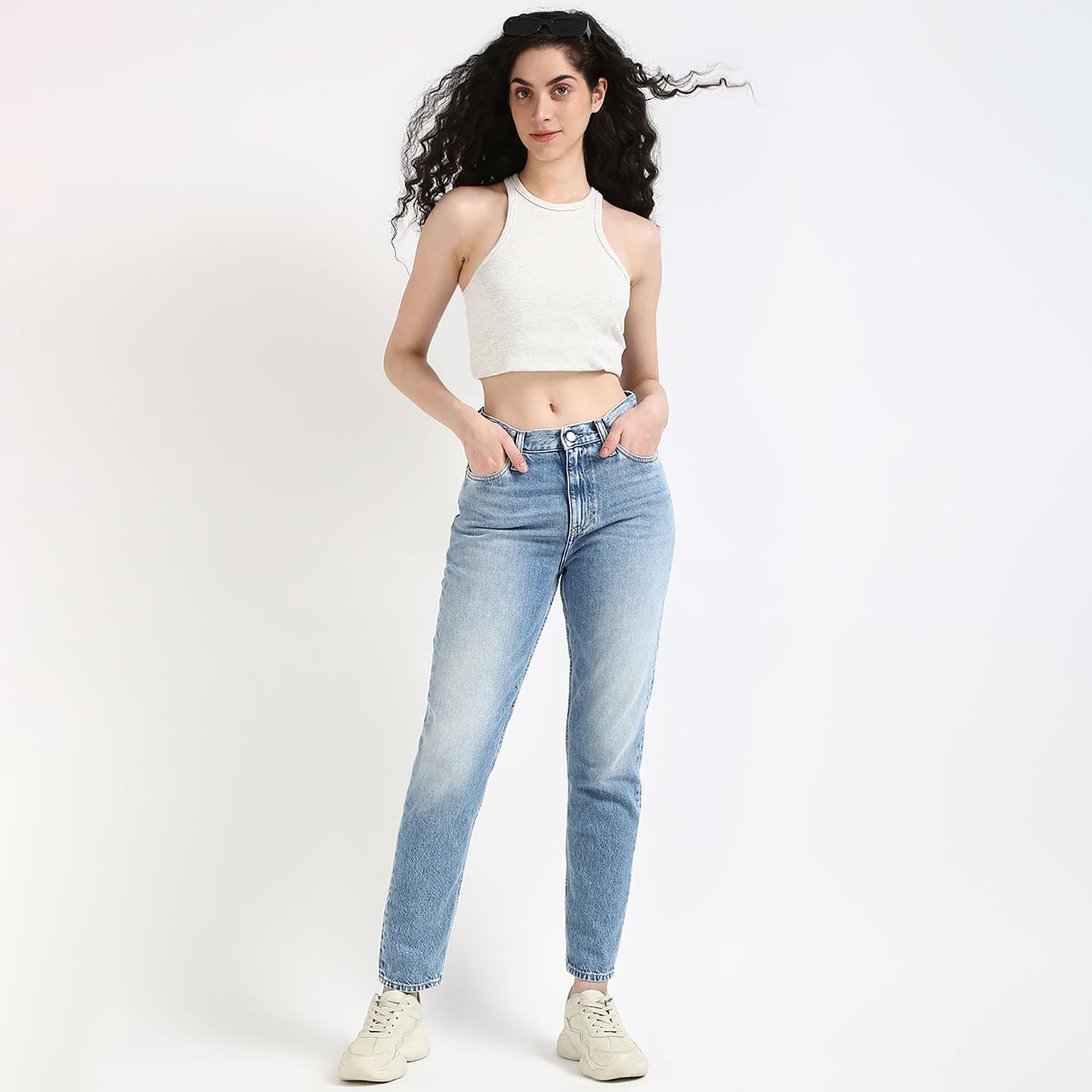 Calvin Klein Women Blue Color Jeans (26)