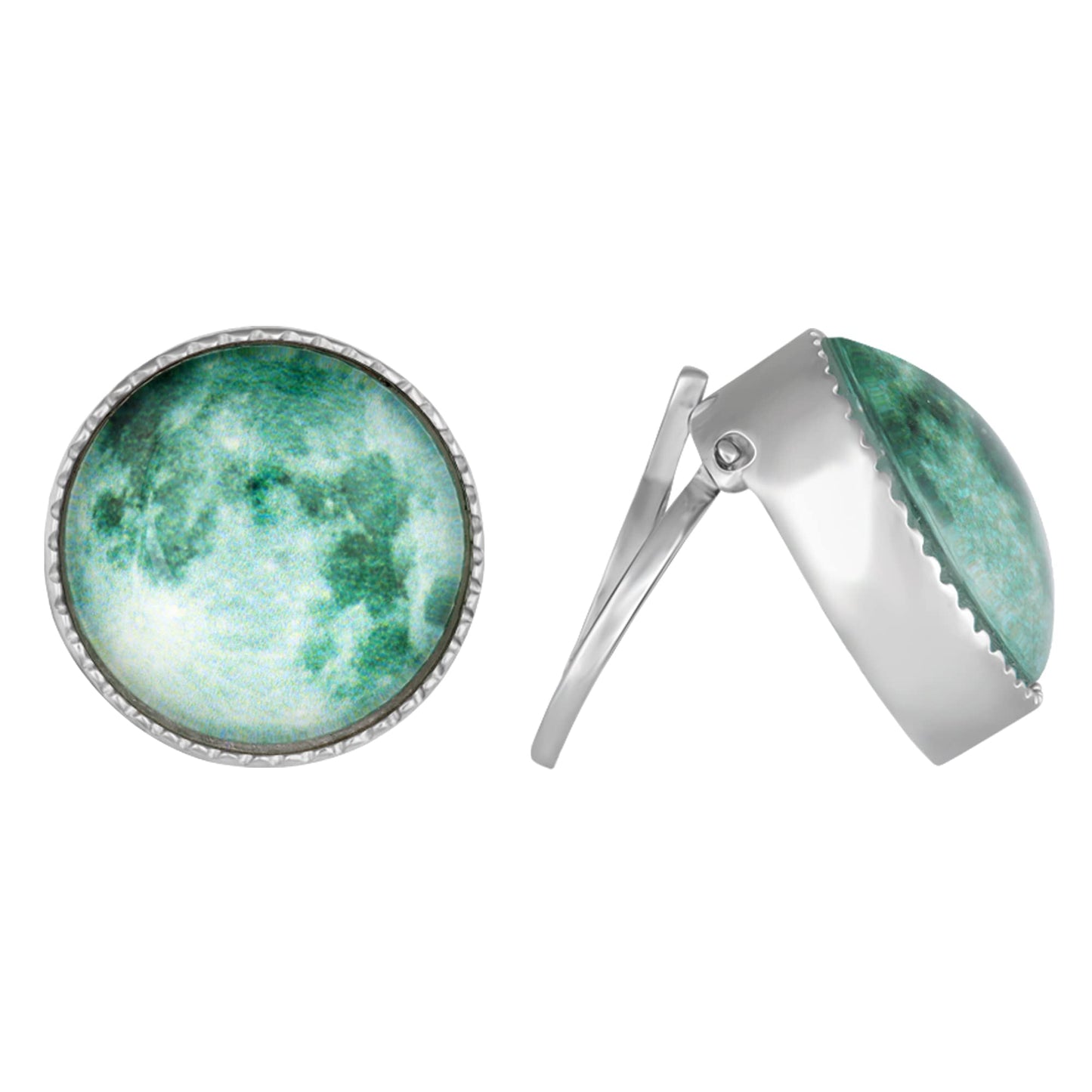 GIVA 925 Silver Emerald Cufflinks For Him