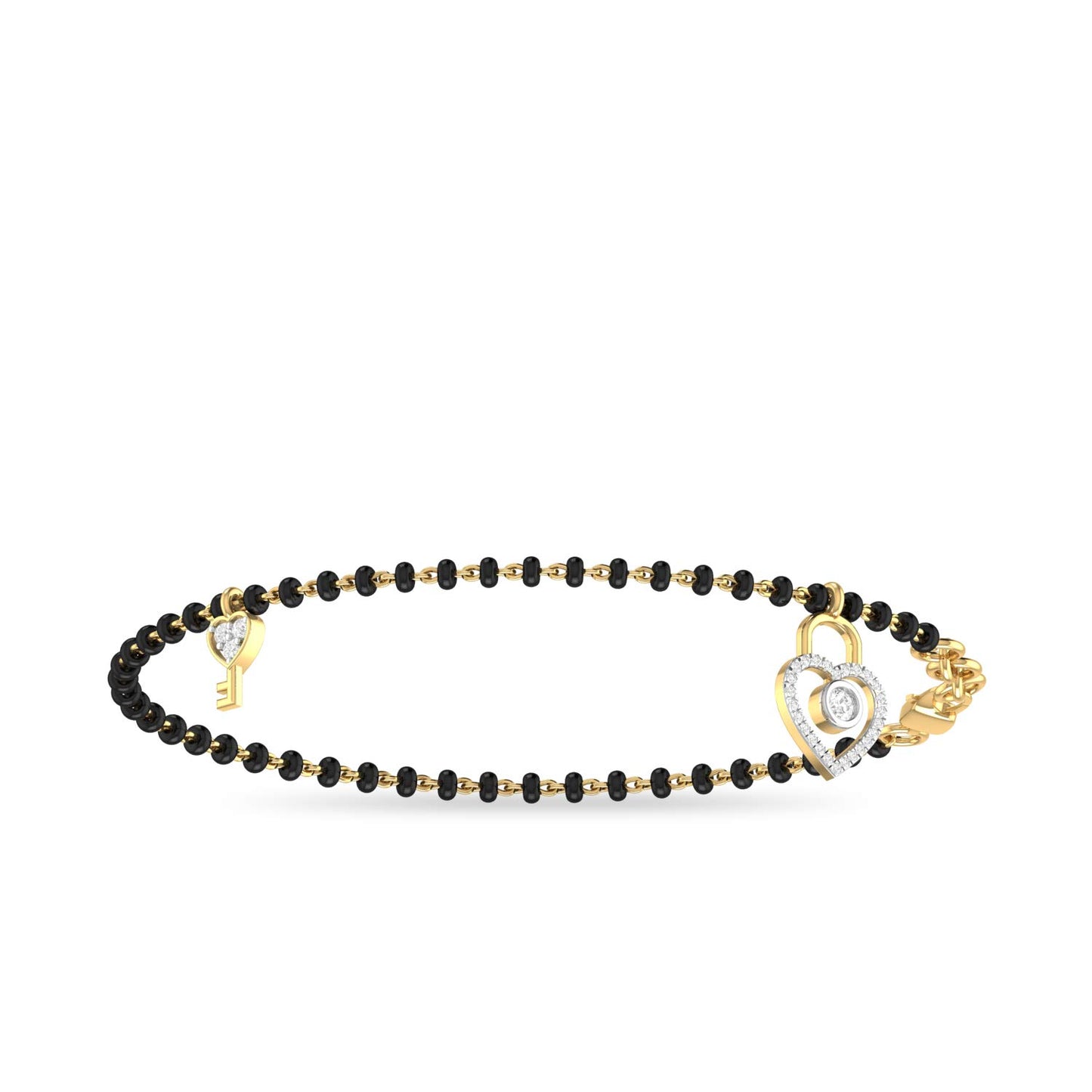 PC Jeweller 18k (750) Yellow Gold and Diamond Bracelet for Women